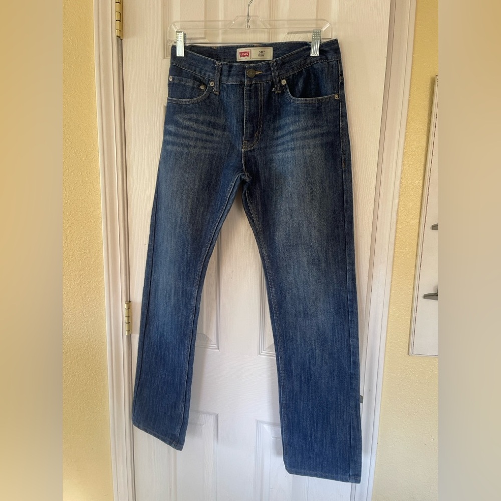 NEW Levi's 511 Slim Fit Jeans, Medium Wash  28x28, 16Reg